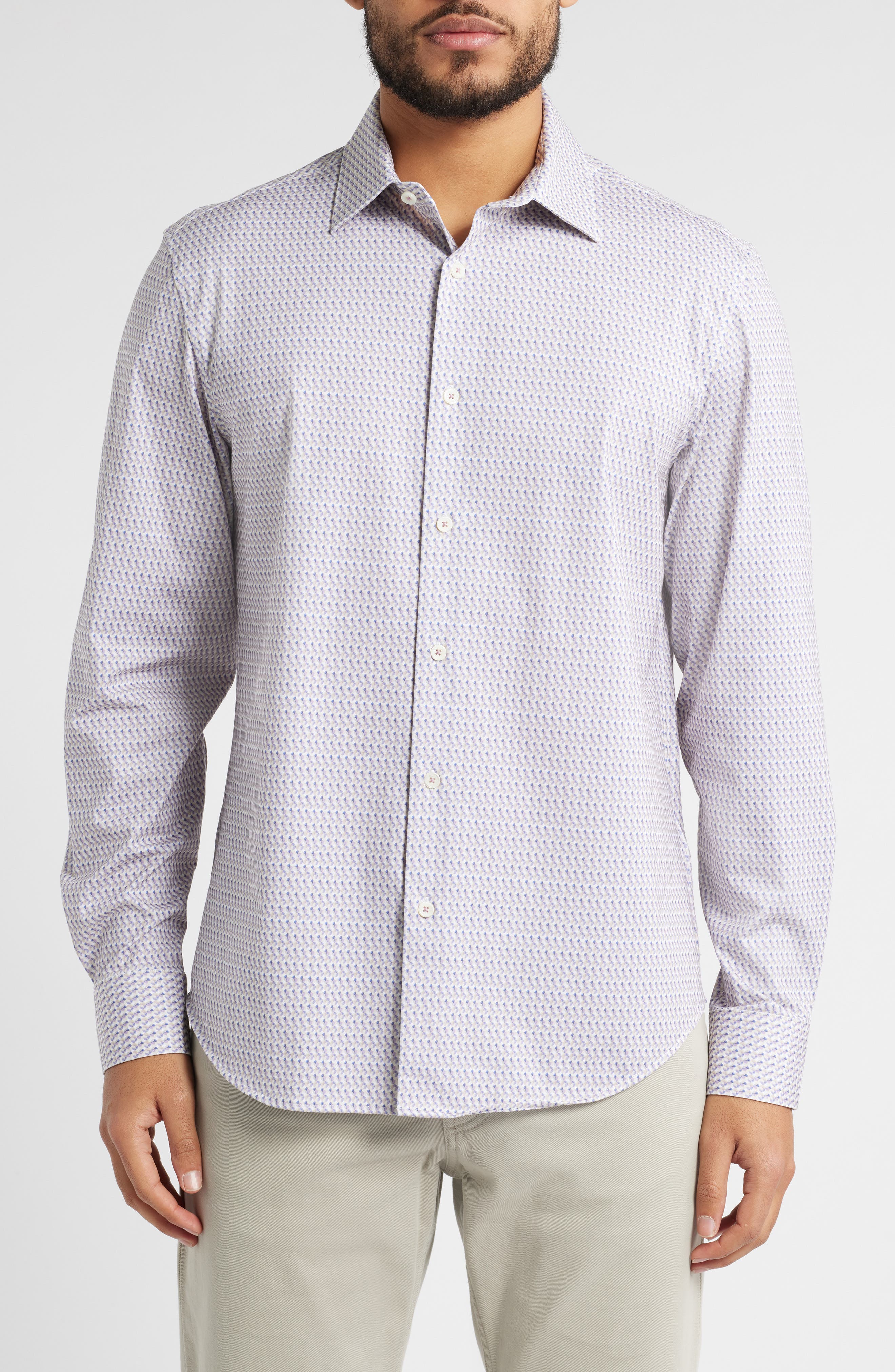 James OoohCotton Button-Up Shirt