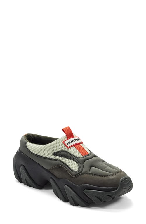 Hunter Darisa Water Repellent Slip-on Shoe In Gray