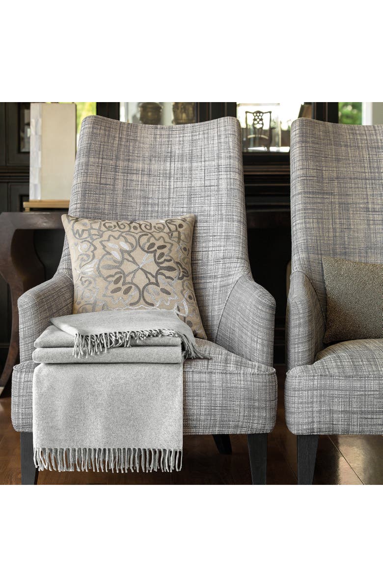 Togas Sutton throw, Alternate, color, Grey