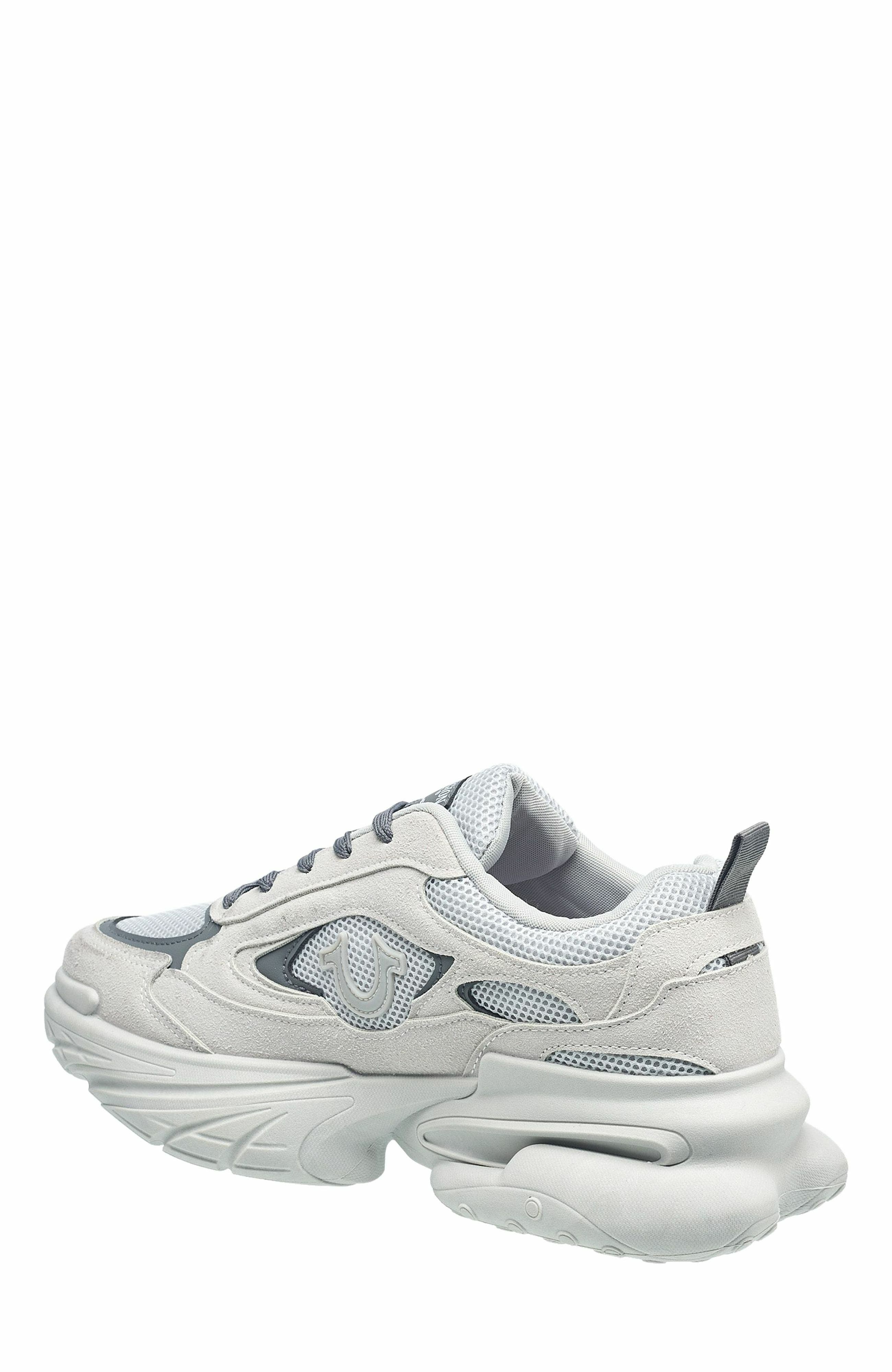 True Religion Cole Jogger Sneaker, Alternate, color, Grey Multi