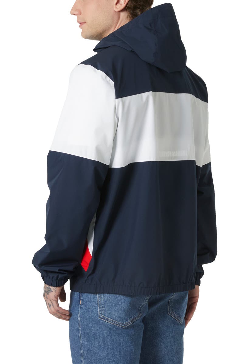 Helly Hansen Koster Waterproof Rain Jacket, Alternate, color, Navy