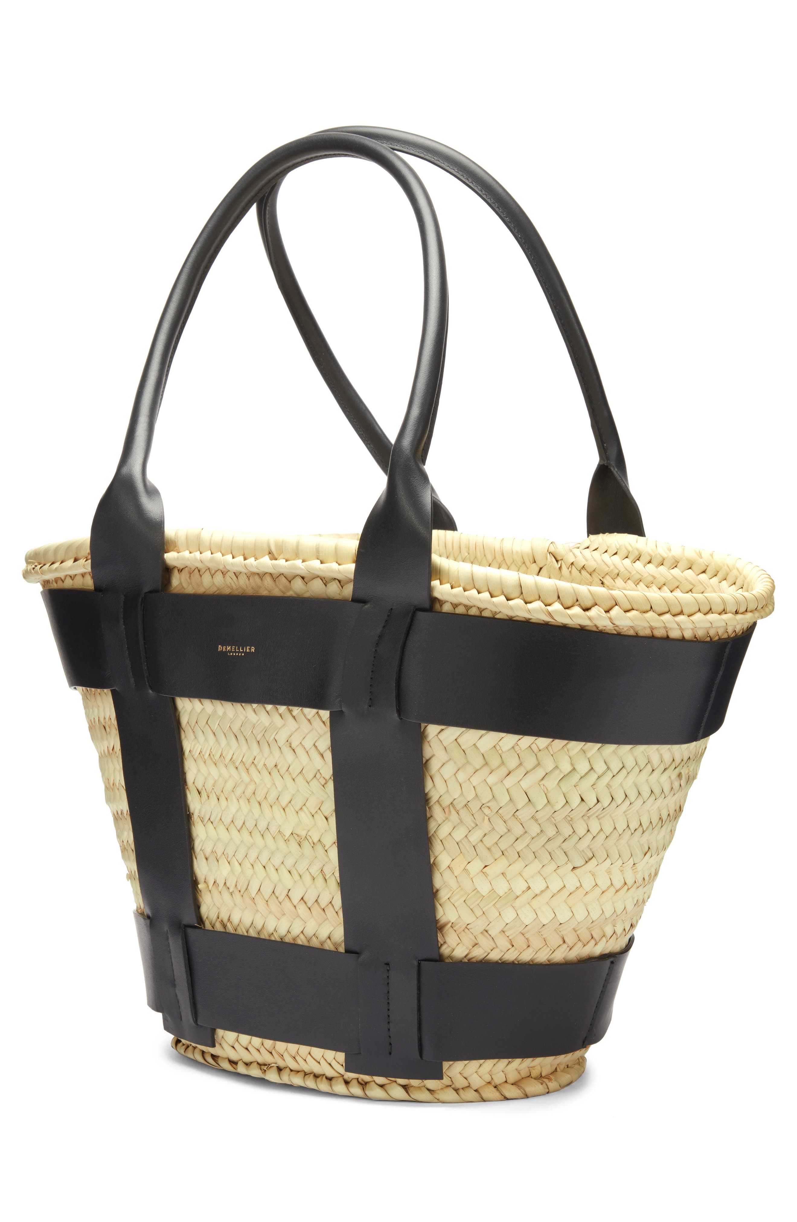 DeMellier Santorini Tote, Alternate, color, Natural / Black