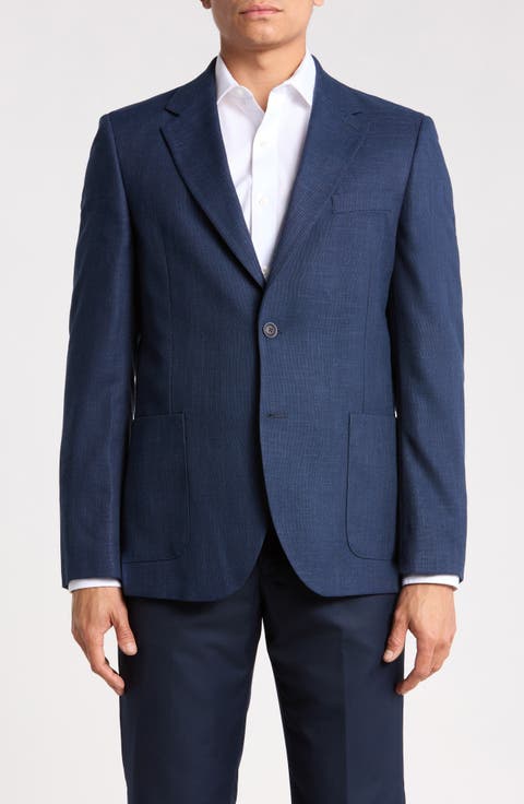 Structured Weave Sport Coat