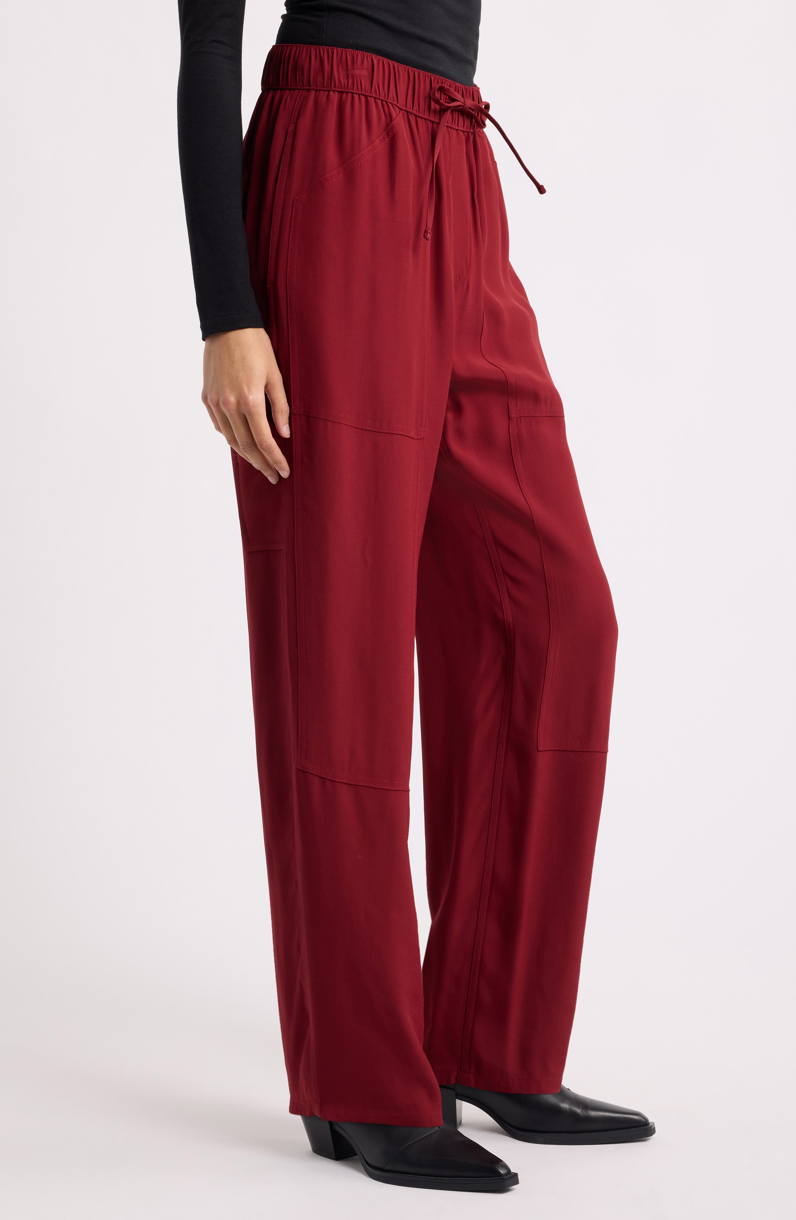 selected BURGUNDY