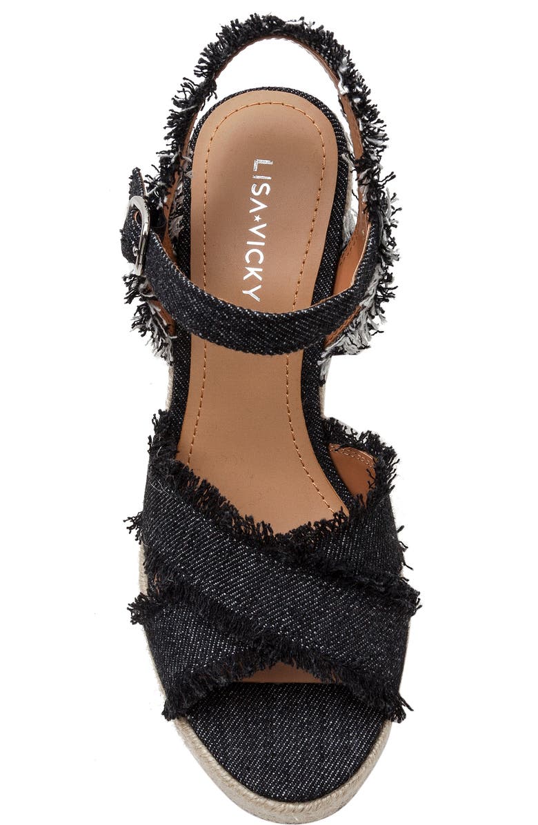 Lisa Vicky Glee Espadrille Wedge Sandal, Alternate, color,