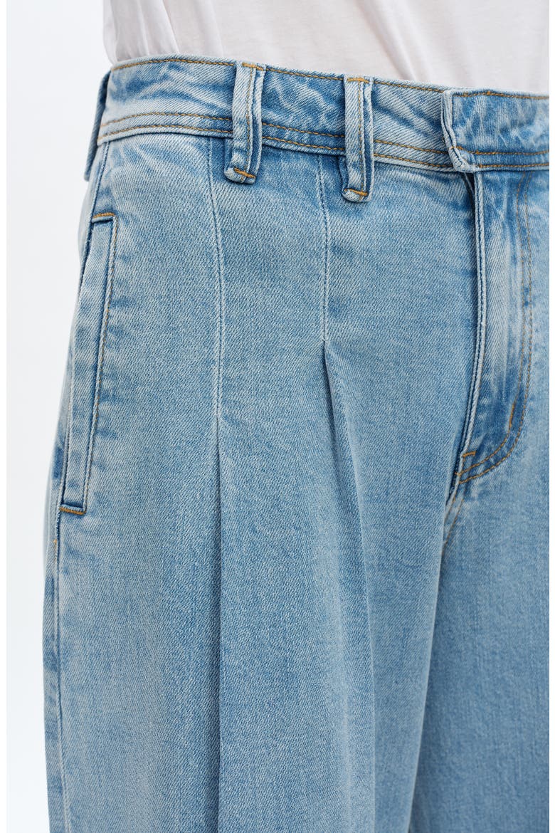 Zephyrine High Waist Wide Leg Jeans, Alternate, color, LIGHT BLUE