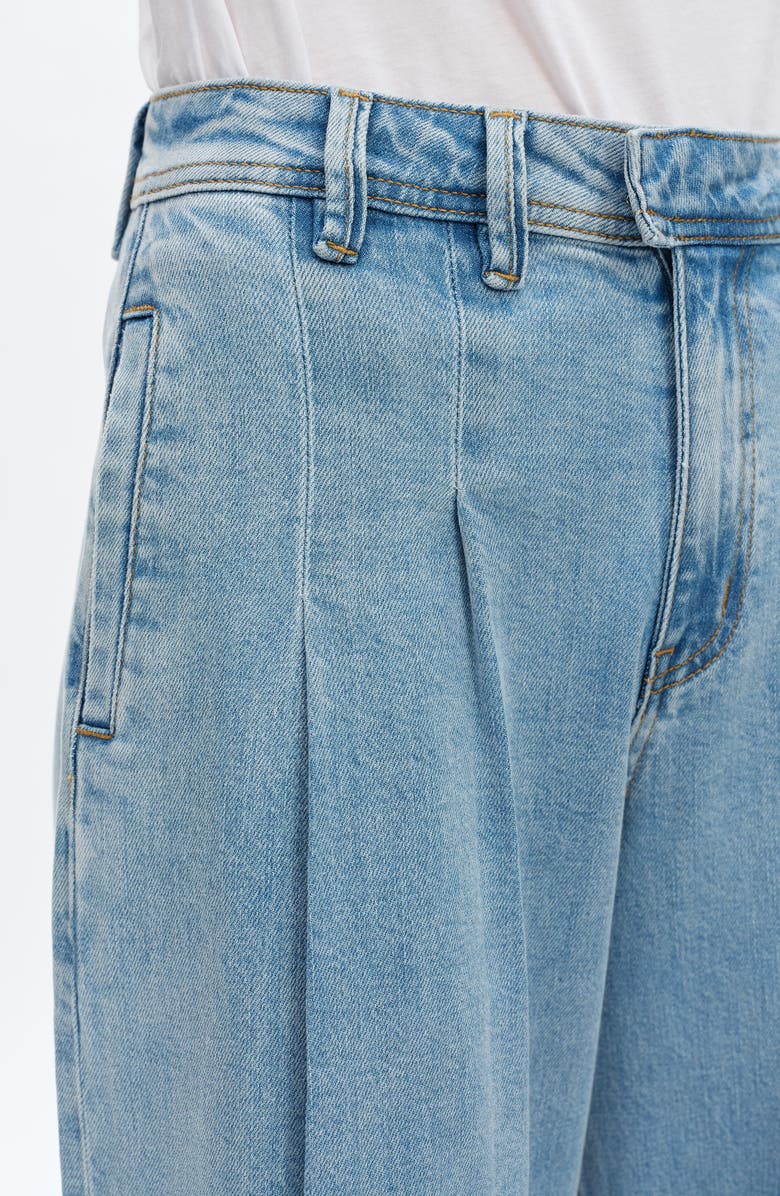 Bayeas Zephyrine High Waist Wide Leg Jeans, Alternate, color, Light Blue