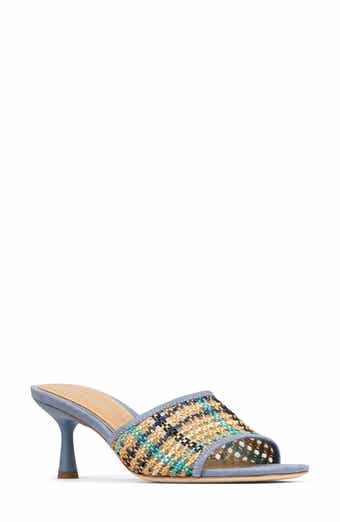 Raffia Slide Sandal