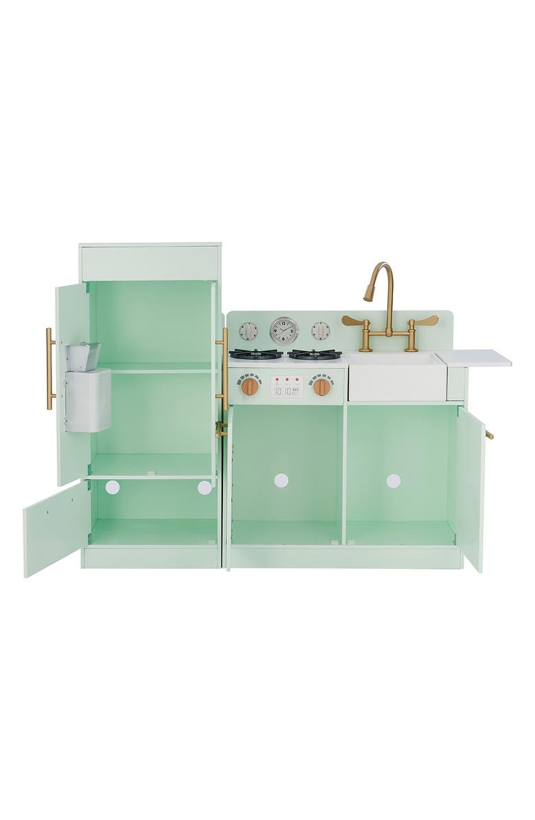 Teamson Kids Little Chef Modern Kitchen Playset, Alternate, color, Mint