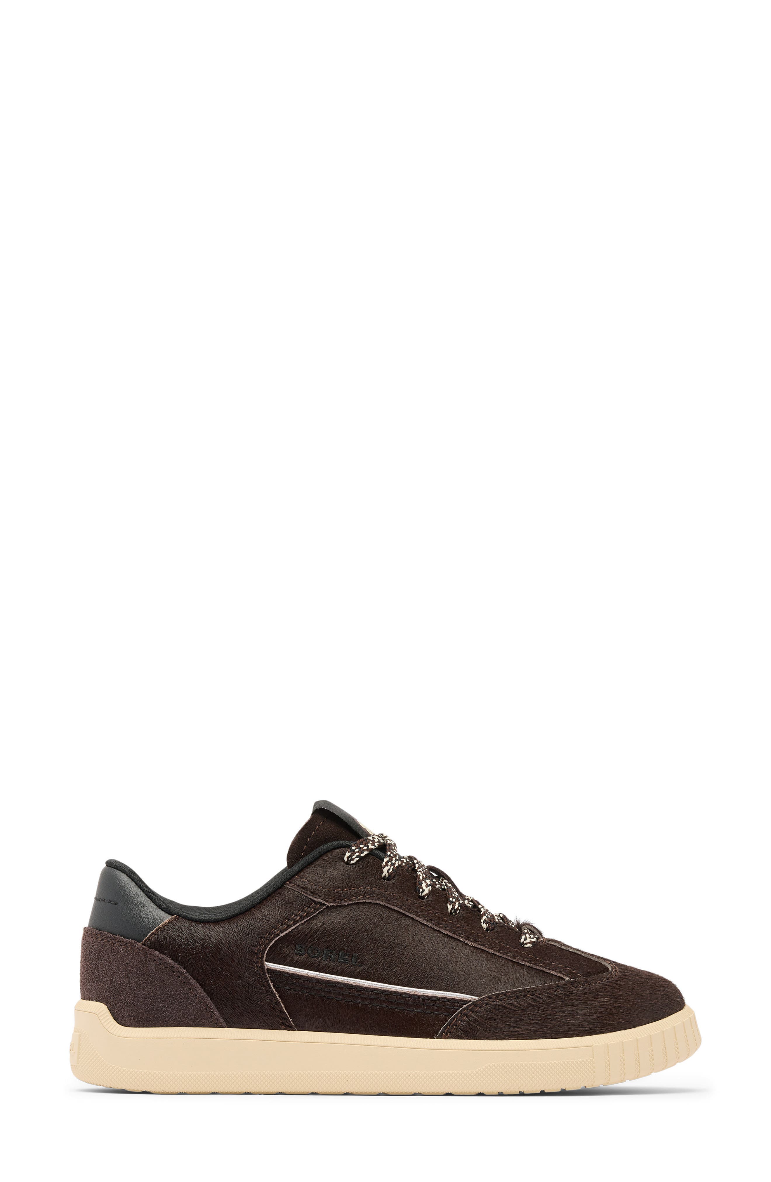 Ona Drift Mod Leather Sneaker, Alternate, color, BLACKENED BROWN/ BLACK