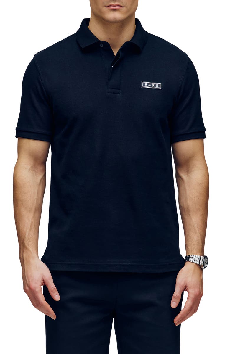 Psycho Bunny Axton Pima Cotton Piqué Polo, Main, color, 