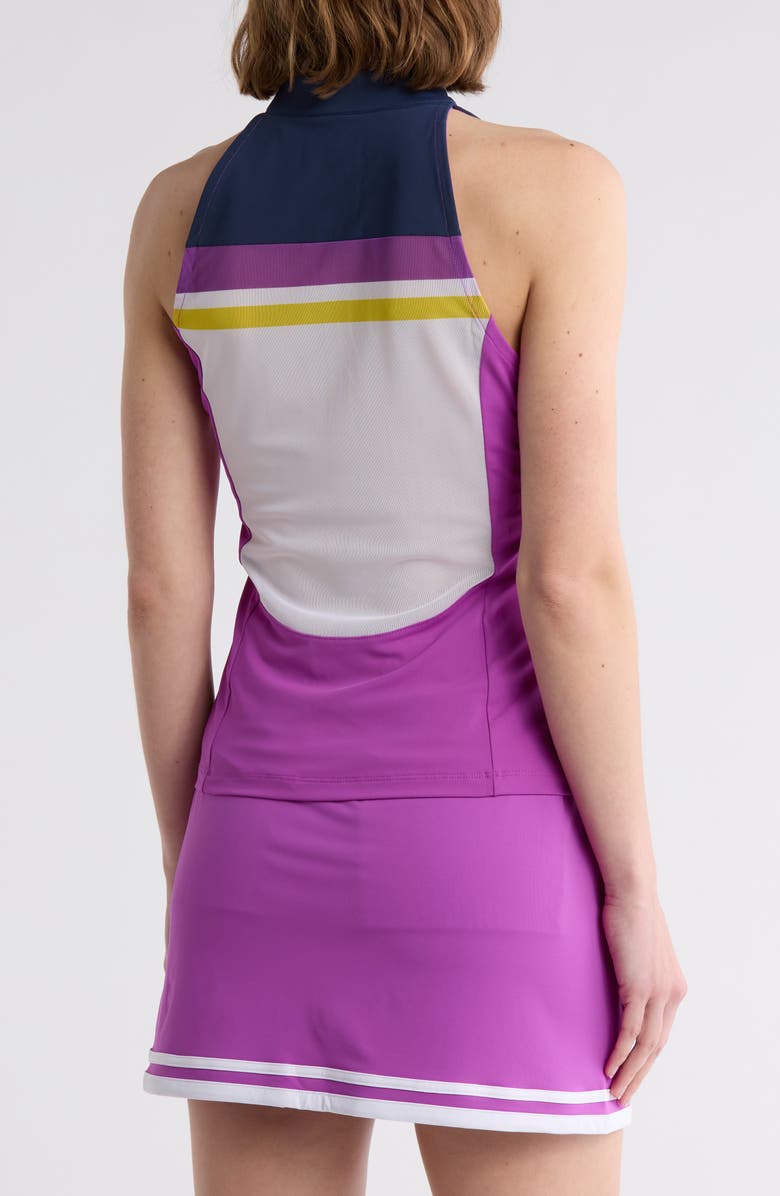 Original Penguin Zip Colorblock Tank, Alternate, color,