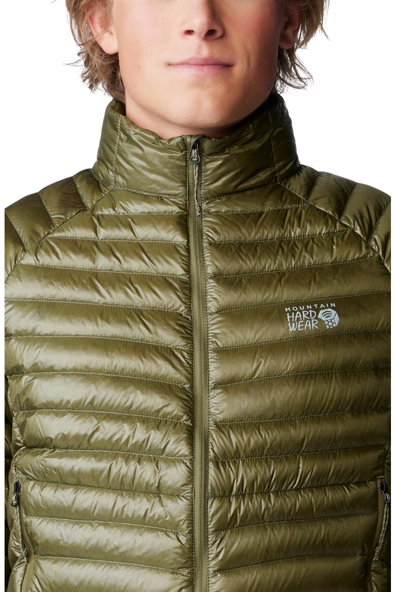 Ghost Whisperer Packable 800-Fill-Power Down Jacket, Alternate, color, COMBAT GREEN