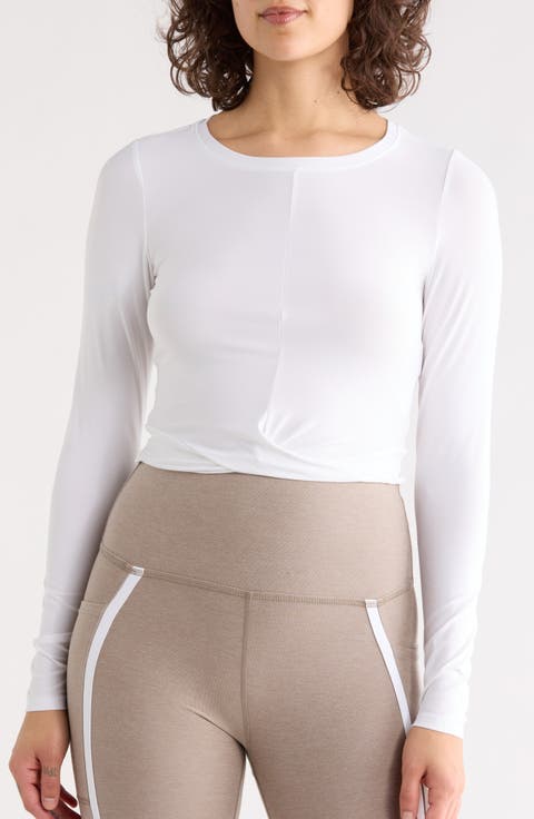 Featherweight Center Stage Crop Top