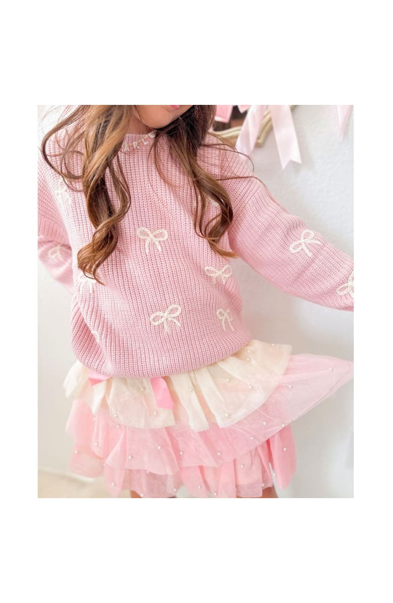 Sweet Wink Pretty Pearl Petal Tutu, Alternate, color, Pink