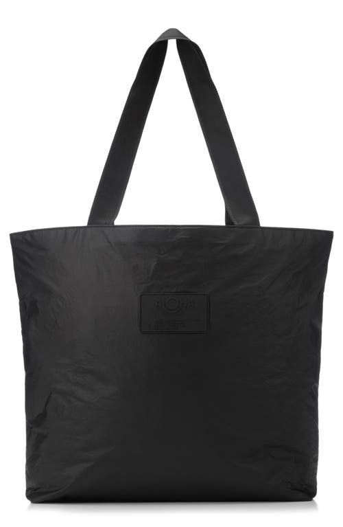 Aloha Collection Day Tripper Water Resistant Tyvek® Tote in Black 