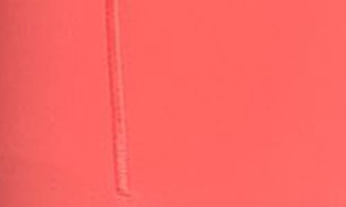 Shop Nike Universa Medium-support High-waisted Pocket 7/8 Leggings In Magic Ember/black