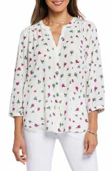 NYDJ Pintuck Blouse
