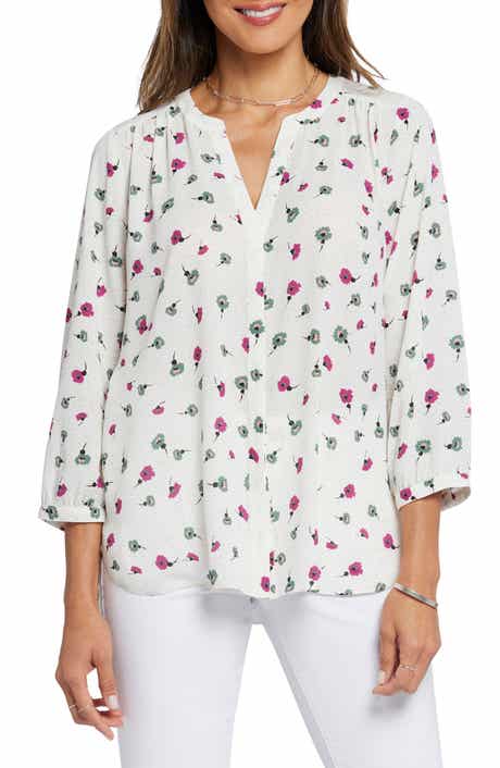 NYDJ Pintuck Blouse
