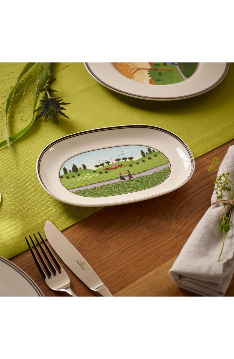 Villeroy & Boch Design Naif Pickle Dish, Alternate, color, 
