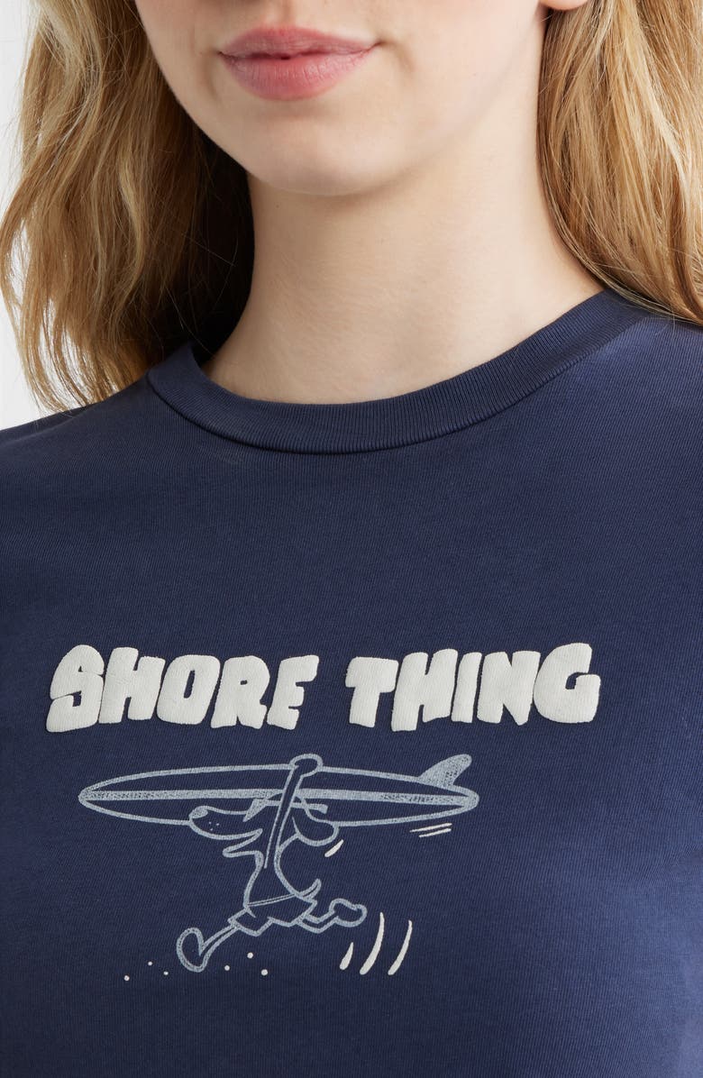 Daydreamer Shore Thing Shrunken Graphic T-Shirt, Alternate, color, Vintage Navy