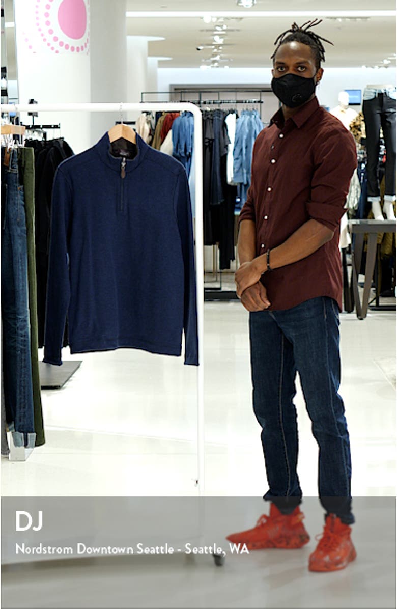 Reversible Quarter Zip Pullover, sales video thumbnail