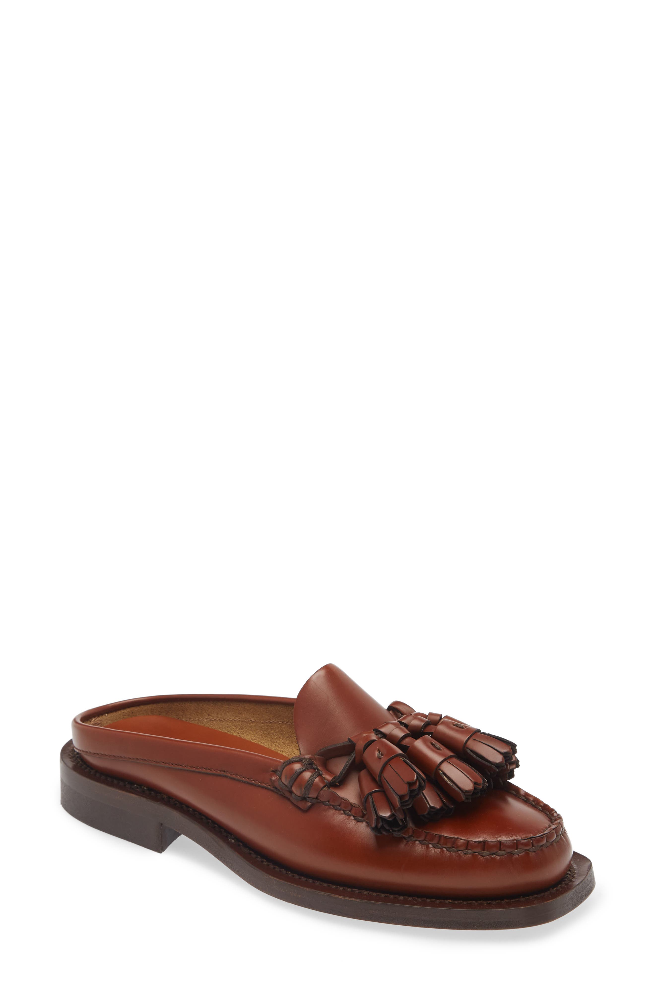 Cairel Tassel Mule, Main, color, TAN