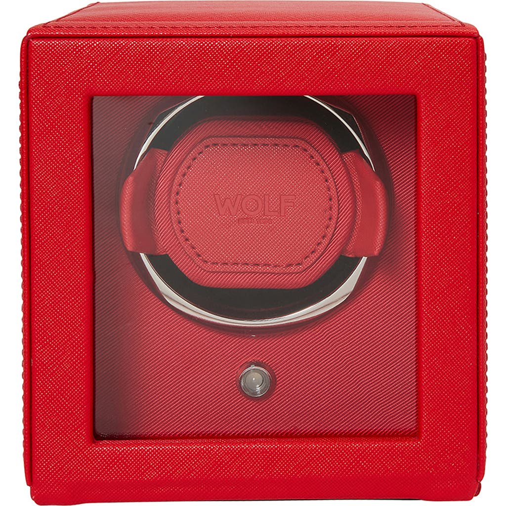 Wolf Cub Single Watch Winder With Cover