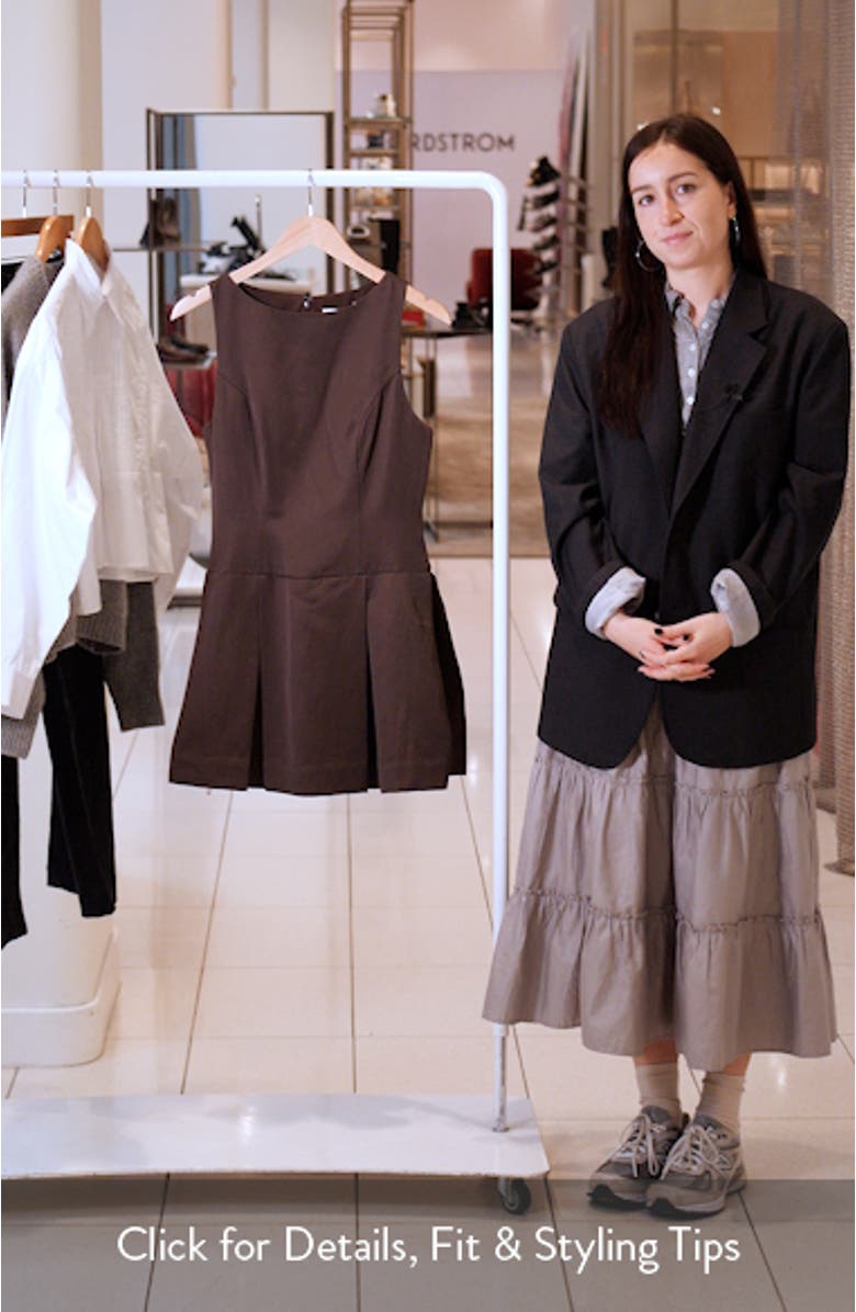 x 'Nobody Wants This' Anything Can Happen Pleated Minidress, sales video thumbnail