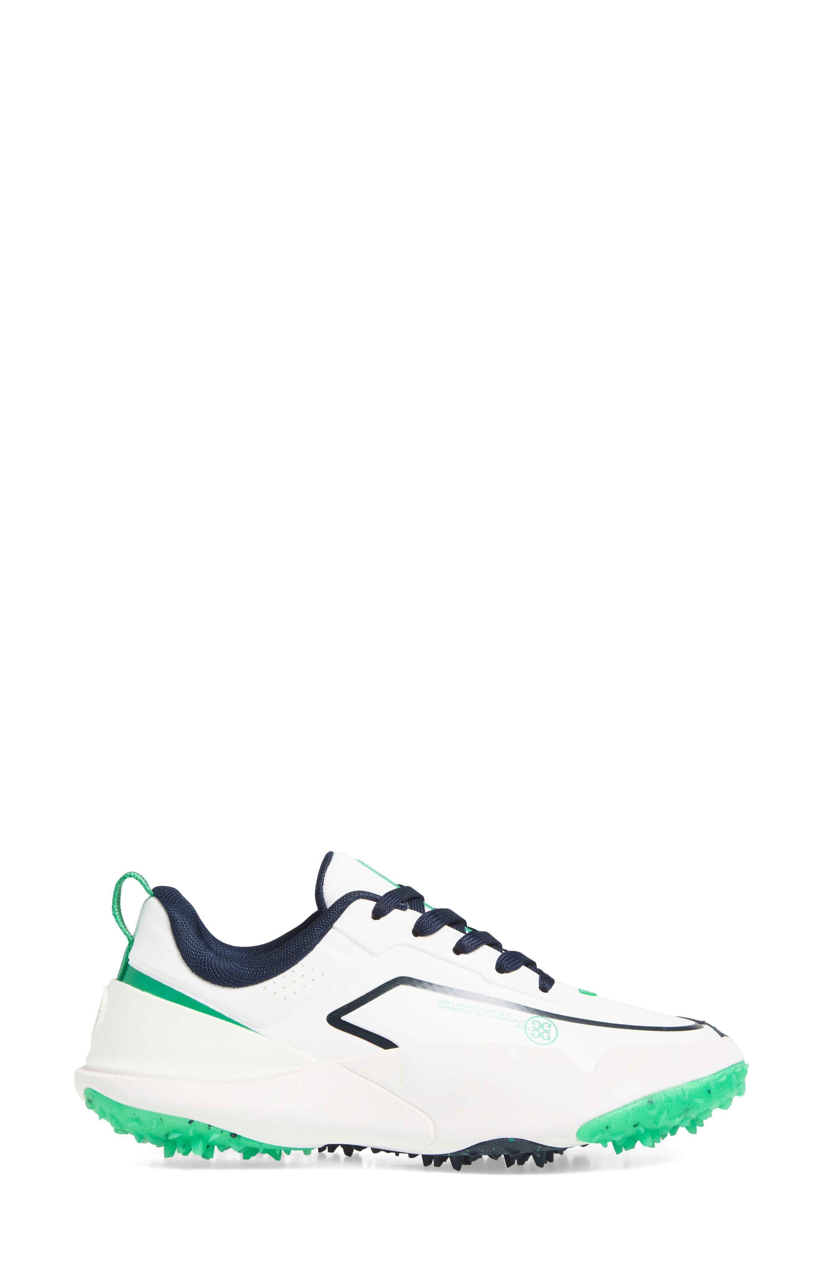 G/FORE G/18 Golf Shoe, Alternate, color, Snow/ Clover