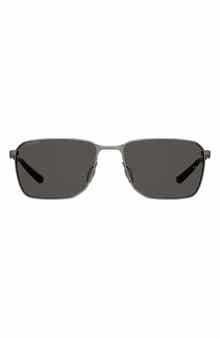 58mm Rectangular Sunglasses
