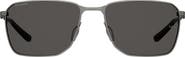Under Armour 58mm Rectangular Sunglasses