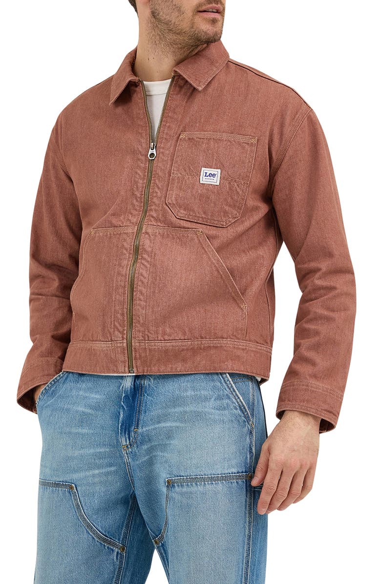 Lee 91W Organic Cotton Denim Workwear Jacket, Main, color, 