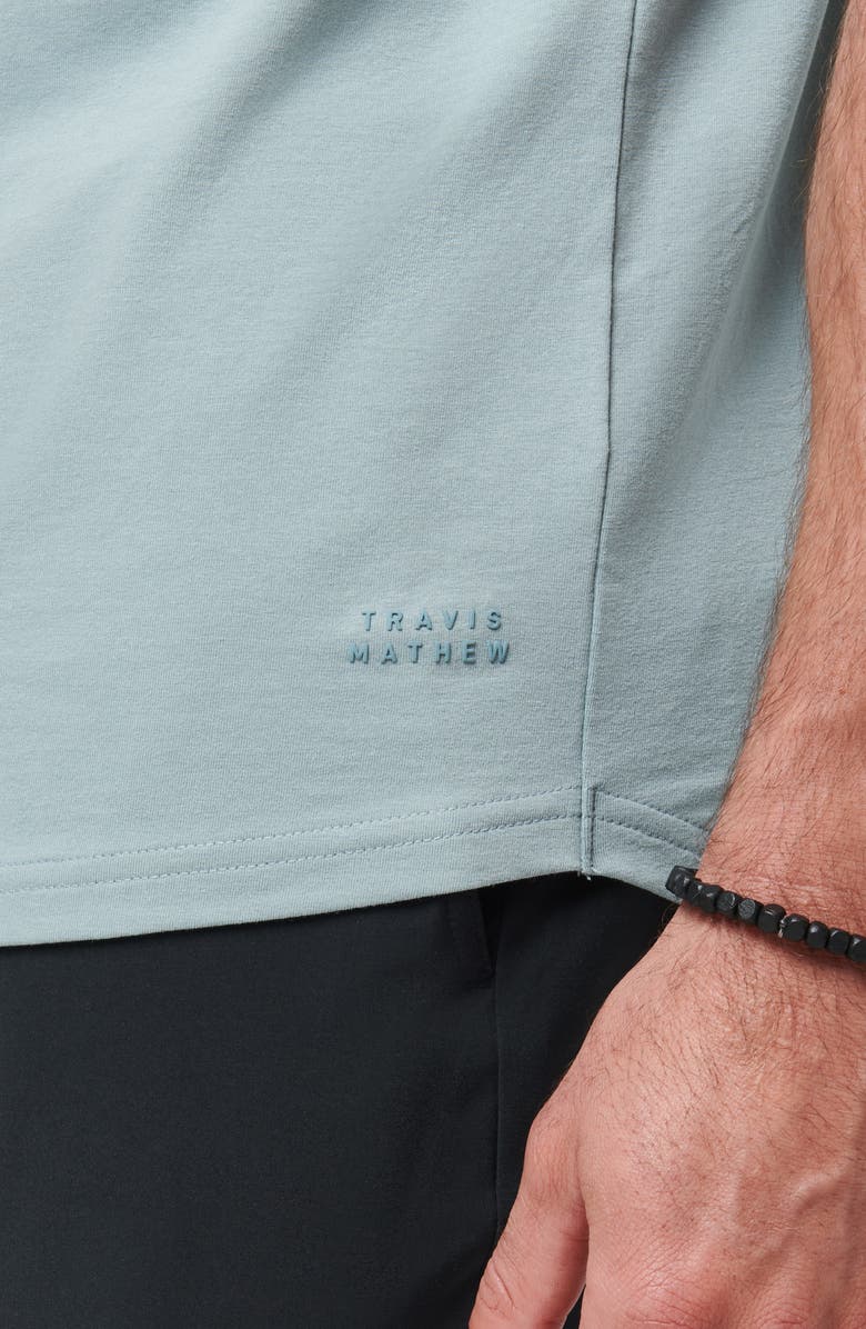 TravisMathew Cloud Crewneck T-Shirt, Alternate, color, Arona