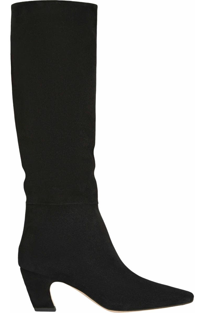 Neil J. Rodgers Meg Knee Boot, Main, color, Black Suede