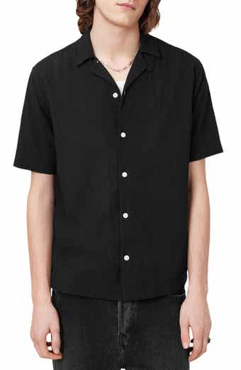 AllSaints Haven Short Sleeve Camp Shirt