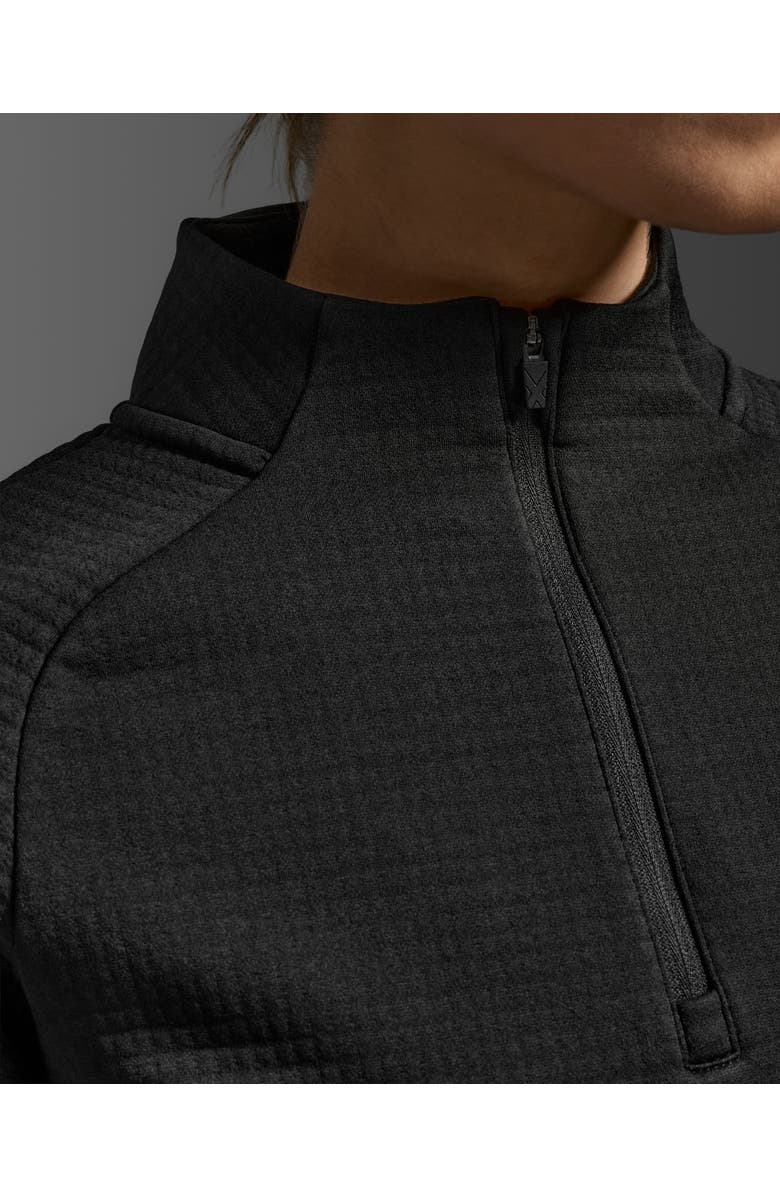 2XU Women's Ignition Haptic 1/4 Zip, Alternate, color, Black/Silver Reflective