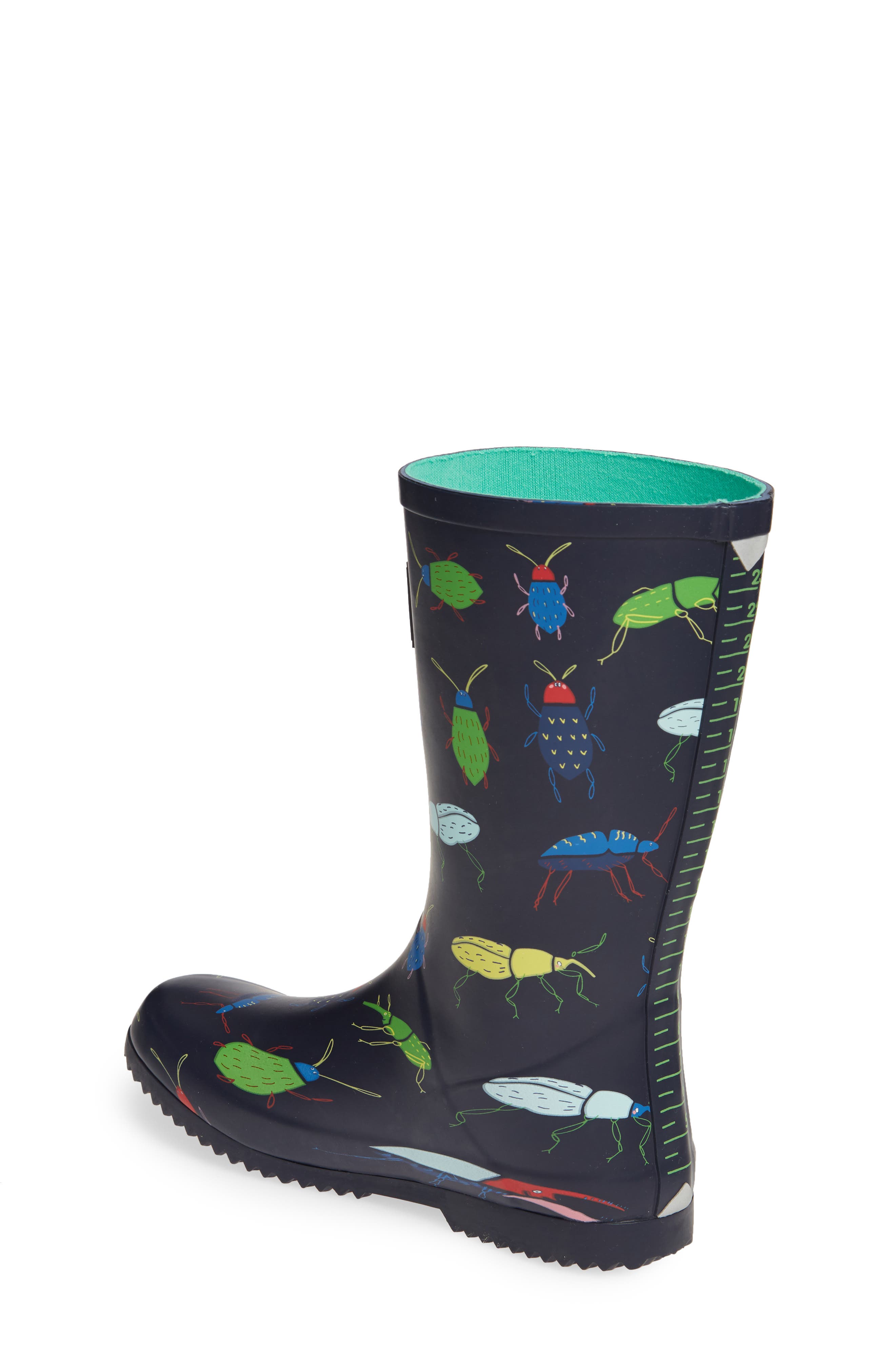 Joules Roll Up Waterproof Rain Boot, Alternate, color, 