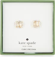 Kate Spade New York boxed round stud earrings