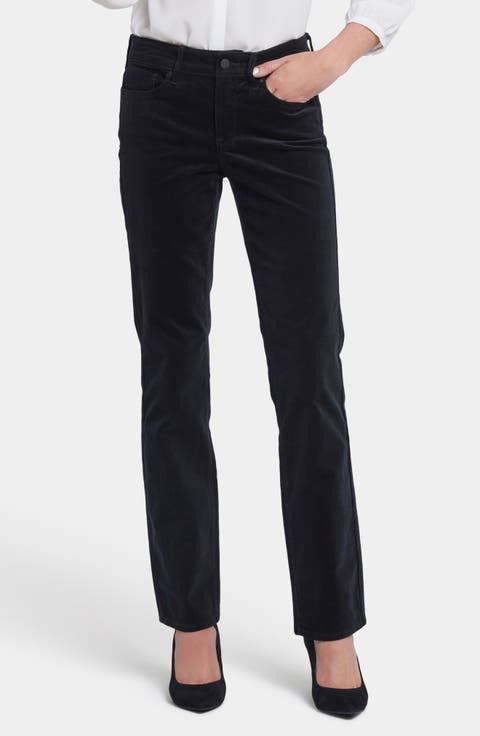 Marilyn Straight Leg Corduroy Pants