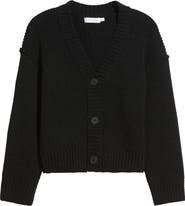 All in Favor Relaxed Chenille V-Neck Cardigan