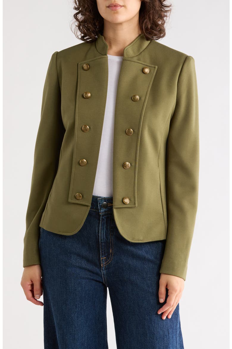 Military Band Jacket, Main, color, OLIVE