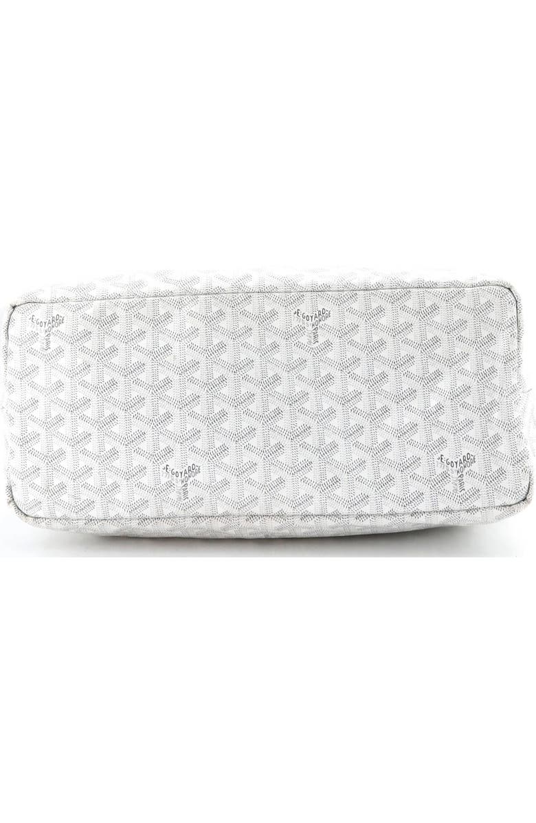Pre-Owned Goyard Saint Louis Tote Coated Canvas PM, Alternate, color, White