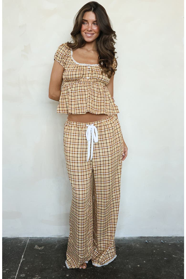 Northern Lights Lounge Pants, Alternate, color, Vanilla Latte