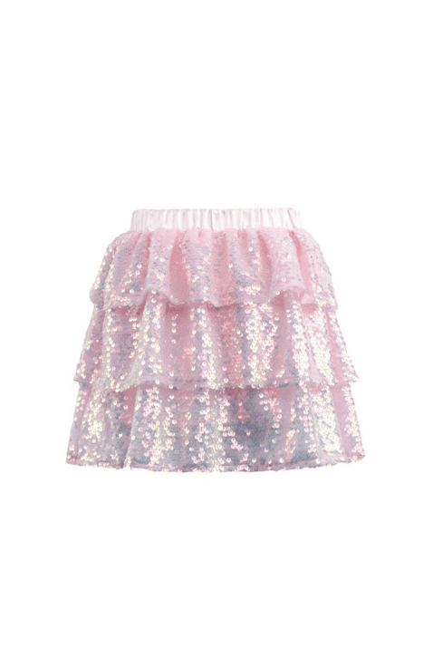 Iridescent Shimmer Sequin Skirt