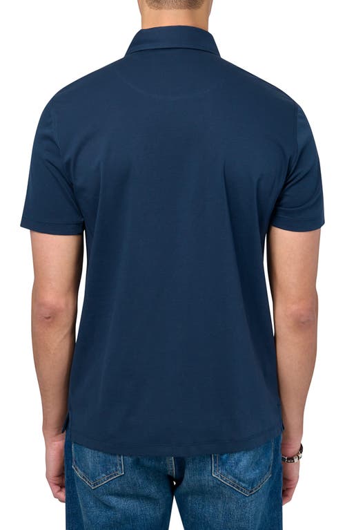 Brooklyn Brigade Solid Polo In Navy