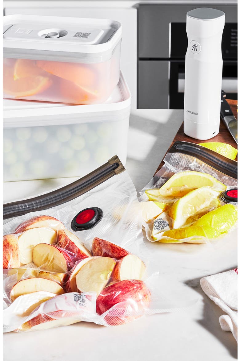 Fresh & Save 7-Piece Plastic Vacuum Food Storage System, Alternate, color, WHITE