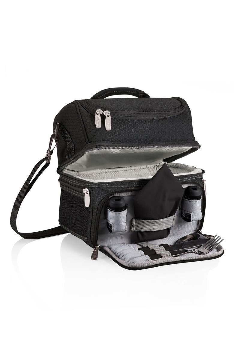 Oniva a Picnic Time Brand Picnic Time Pranzo Lunch Cooler Bag, Main, color, Black