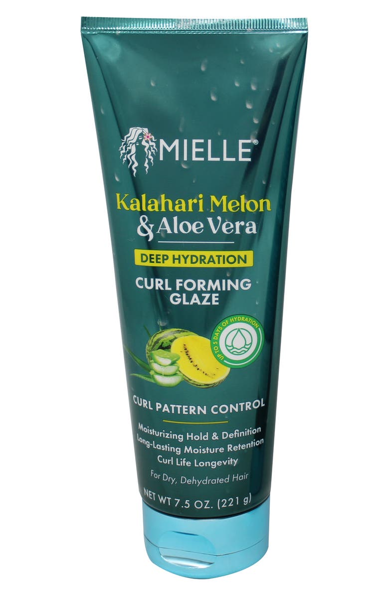 MIELLE Kalahari Melon & Aloe Vera Curl Forming Glaze, Main, color,