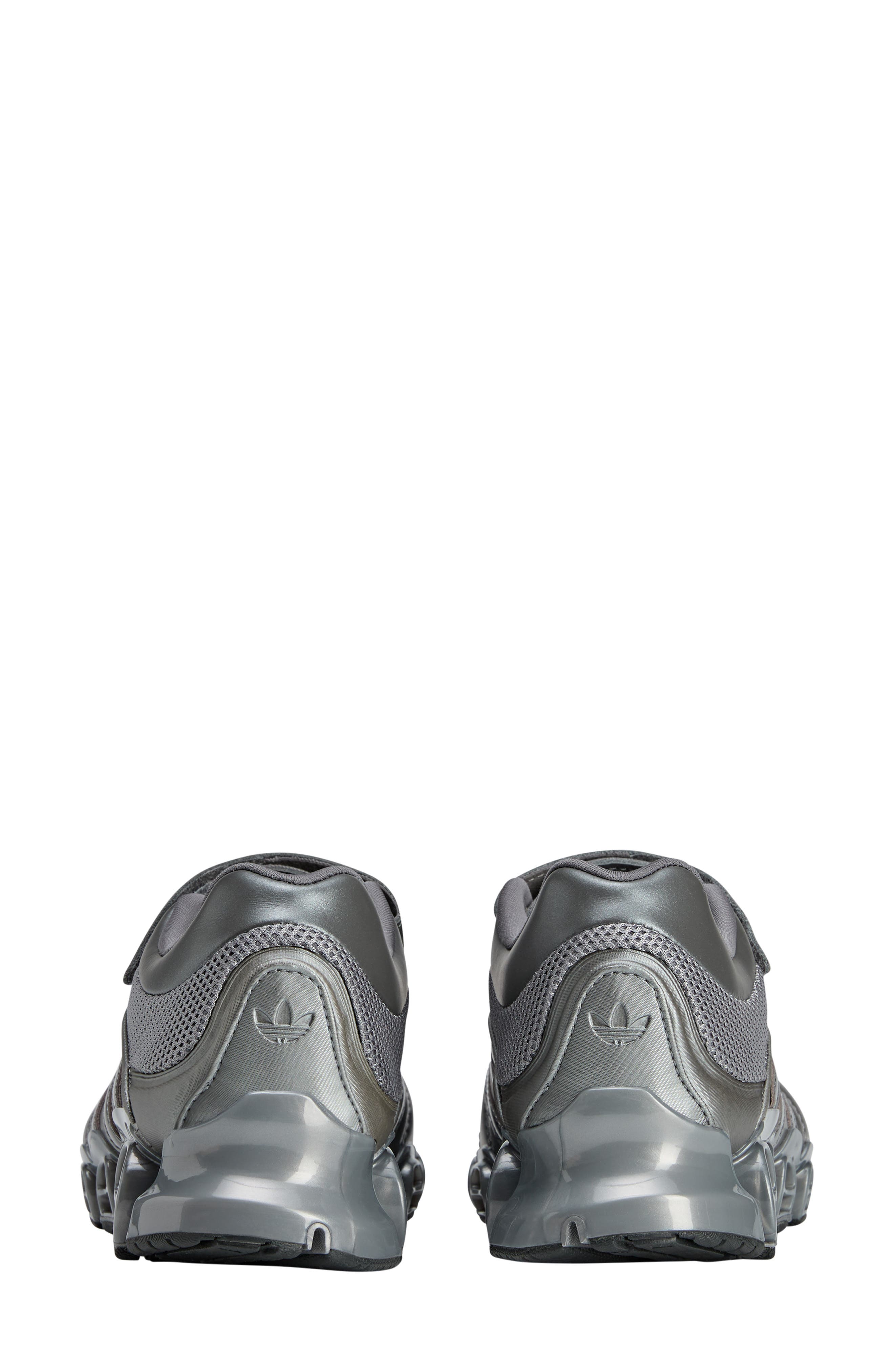 adidas x Taqwa Bint Ali Megaride Mary Jane Sneaker, Alternate, color, Iron Met/ Iron Met/ Cyber Met